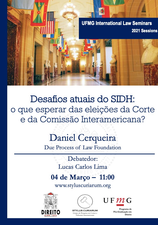 UFMG International Law Seminar – Daniel Cerqueira – Stylus Curiarum